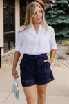Rails Ellis Gauze Top, White