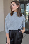 Callie Low Mock Neck Sweater