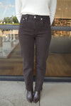 Citizens of Humanity Palma Straight, Carob Brown