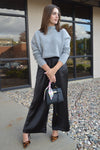 Callie Low Mock Neck Sweater