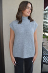 Gabriel Cozy Sleeveless Mock Neck