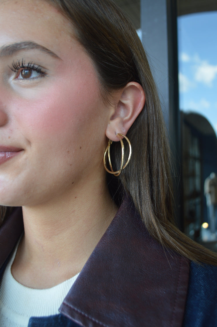 Presley Twist Hoops