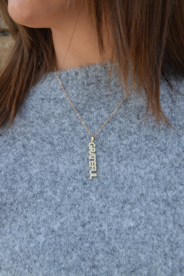 Grateful Charm Necklace