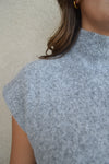 Gabriel Cozy Sleeveless Mock Neck