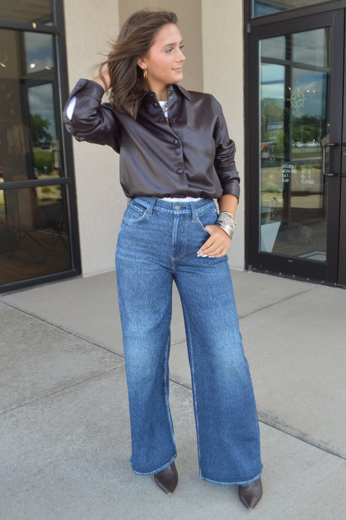 Rag & Bone Miramar Sofie Wide Leg "Jeans"