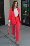 .Cinq A Sept Kerry Pants, Red