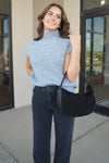 Gabriel Cozy Sleeveless Mock Neck
