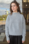 Callie Low Mock Neck Sweater