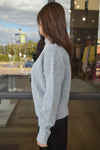 Callie Low Mock Neck Sweater