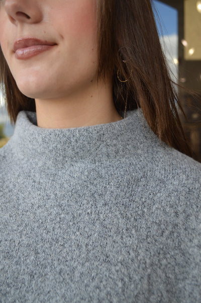 Callie Low Mock Neck Sweater