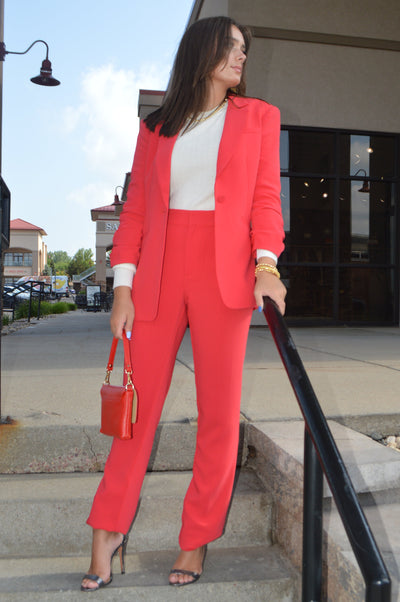 .Cinq A Sept Kerry Pants, Red