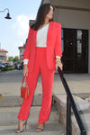 .Cinq A Sept Khloe Blazer, Red