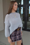 Sutton Over-sized Fuzzy Sweater