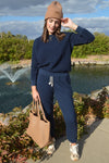 PWT Ziggy Reverse Fleece Sweatshirt, Navy