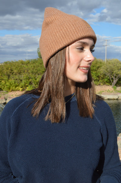 .Rag & Bone Blake Beanie, Camel