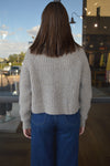 Carrie Shawl Collar Cropped Rib Cardigan