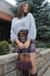 Sutton Over-sized Fuzzy Sweater