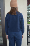 PWT Ziggy Reverse Fleece Sweatshirt, Navy