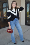 Teagan Color Block Sweater