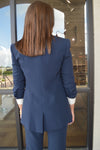 .Cinq A Sept Khloe Blazer, Navy