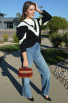 Teagan Color Block Sweater