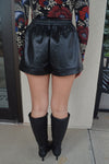 Miley Faux Leather Shorts