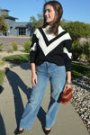 Teagan Color Block Sweater