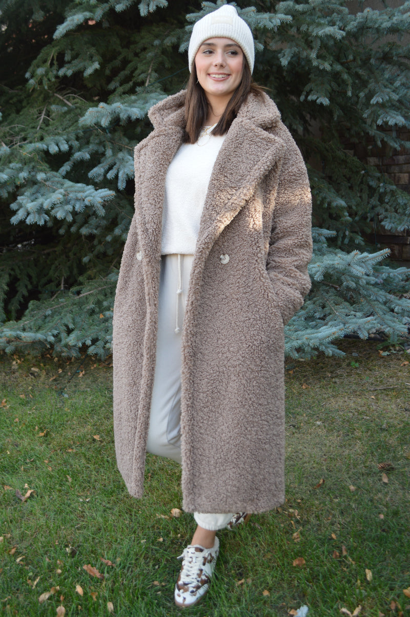 Payton Teddy Sherpa Coat