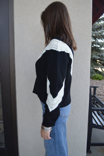 Teagan Color Block Sweater