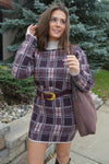 Ashley Plaid Sweater