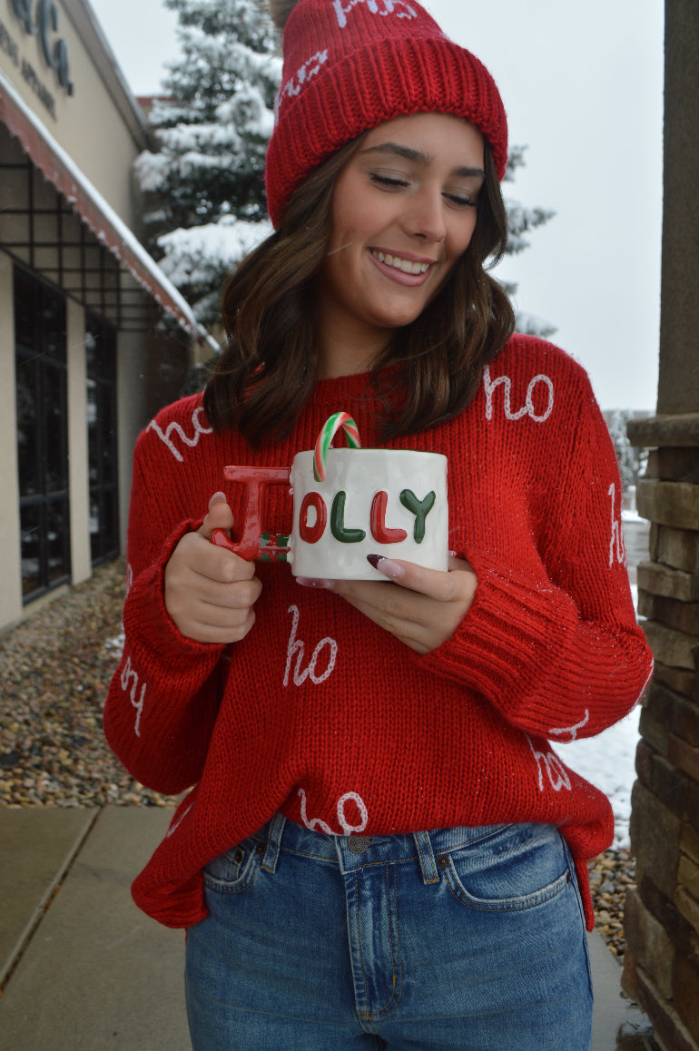 .Jolly Holiday Mug