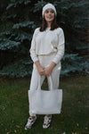 PWT Ziggy Reverse Fleece Sweatshirt, Sugar