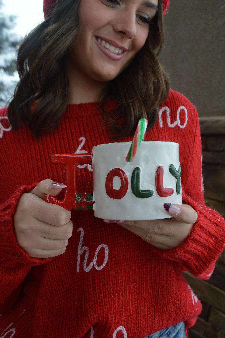 .Jolly Holiday Mug
