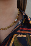 .Eman Beaded Disc Chain