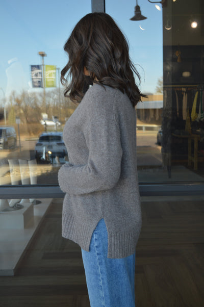 Rails Gisella Wool/Cashmere/Silk Blend Sweater, Hazelnut