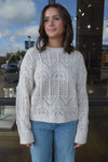 Brynlee Pointelle Sweater