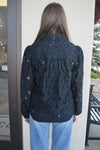 Leighton Lace Button Down