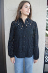 Leighton Lace Button Down