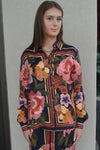 Farm Rio Chenille Flowers Shirt