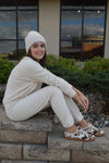 PWT Ziggy Reverse Fleece Sweatshirt, Sugar