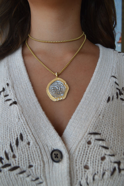 Dynasty Long Pendant Necklace