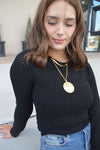 Phoebe Pointelle Stitch Sweater