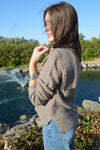 Teagan Scarf Neck Sweater