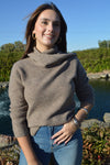 Teagan Scarf Neck Sweater