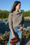 Teagan Scarf Neck Sweater