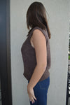 Milley Bouclé Sleeveless Sweater
