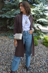 Maddie Woven Leather Handbag, Ivory