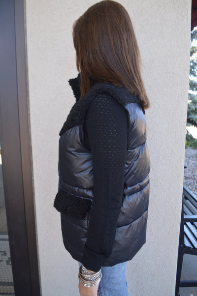 Alex Sherpa Combo Vest