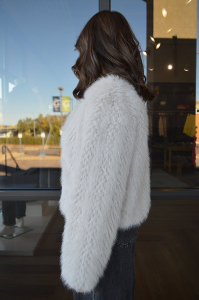 Cara Faux Fur Cardigan