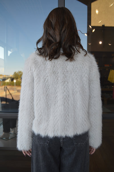 Cara Faux Fur Cardigan
